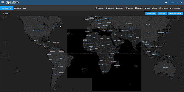 network topology mapping software in action