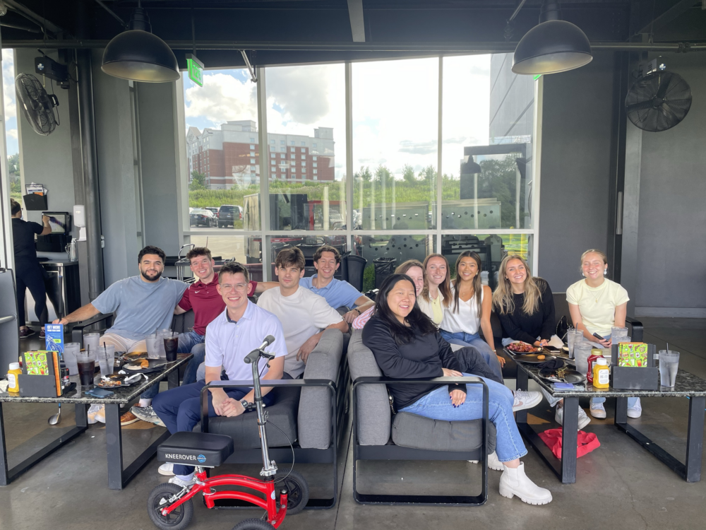 Park Place Technologies TopGolf group picture