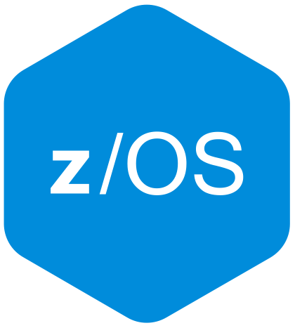 z/OS Mainframe software support logo