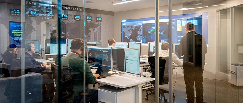telemetry meaning in networking covers a range of tools and procedures used to analyze network data and performance. Here is a team utilizing network telemetry tools